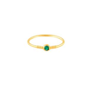 انگشتر طلا 18 عیار زنانه پرسته مدل 14065440 Paraste Gold Ring For Women 