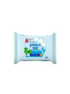دستمال مرطوب کودک جانسون مدل pure protect بسته 25 عددی
