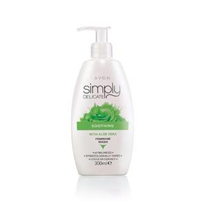 ژل بهداشتی بانوان پاک کننده آلوئه ورا Avon SOOTHING حجم 300 میلی لیتر