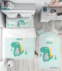 روتختی کودک پسرانه 4 تکه طرح دایناسور مدل Little Dino کد 27263