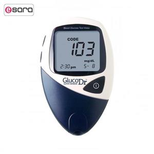 تست قند خون گلوکو داکتر مدل Super Sensor Gluco Dr Blood Glucose Monitor 