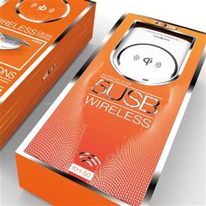 شارژر بی سیم رومیزی موکسوم مدل KH 50