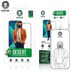 گلس توری دار شفاف گرین لیون 3D Desert آیفون iPhone 14