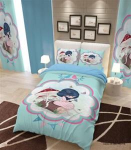 روتختی کودک دخترانه لحاف دوخت دار مدل Sweety Girl کد Z01393