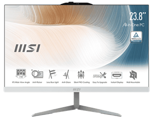 کامپیوتر All In One ام اس آی 24 اینچی مدل AM242T 11M Core i5 1135G7 8GB 512GB SSD Intel
