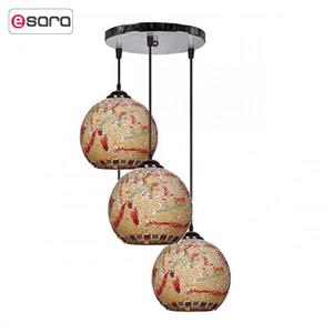 چراغ آویز دیلایت 3 شعله کد DEL02-200-3 Delight DEL02-200-3 Three Branch Hanging Lamp