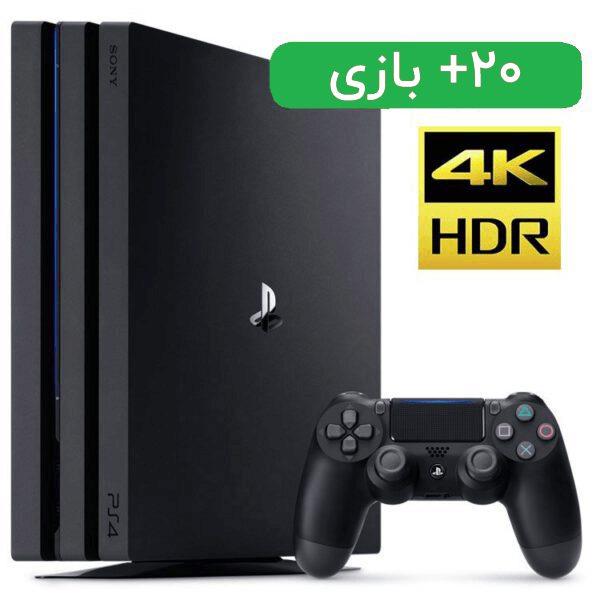 کنسول بازی سونی پلی استیشن 4 پرو ( ps4 )  ظرفیت 1 ترابایت