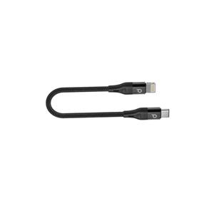کابل لایتنینگ به تایپ سی  پورودو USB- C to Lightning Aluminum Braided Cable Charge and Syns CLBRD025بیست و پنج صدم متری