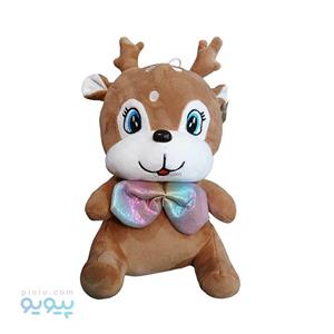 عروسک نانو مدل آهو پاپیون دار