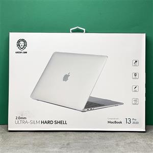 کاور مک بوک گرین Green مدل هاردشل Ultra Slim Hard Shell مناسب MacBook New Pro 13