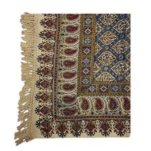 قلمکاری  رومیزی قلمکار مدل خشتی -