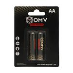 OMV LR6 Super Alkaline AA Battery Pack Of 2