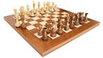 صفحه و مهره شطرنج چوبی سلطنتی طرح DGT