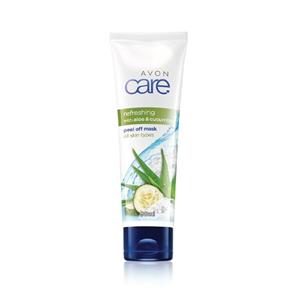 Avon Care Refreshing  ماسک صورت  لایه بردار آلوئه و خیار اون حجم 90 میل