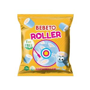 پاستیل مارشمالو ببتو مدل رولر bebeto roller وزن 135 گرمی