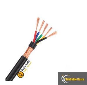 کابل افشان شیلددار سطح مقطع 2.5*5 برند کسری (یک متر)