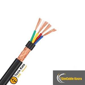 کابل افشان شیلددار سطح مقطع 0.25*4 برند کسری (یک متر)