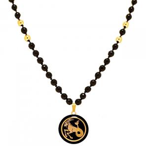 گردنبند روکش طلا سری ونوس نماد ماه تولد دیGSN10 