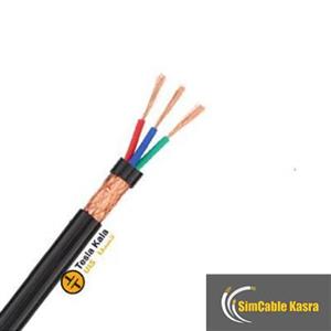 کابل افشان شیلددار سطح مقطع 1.5*3 برند کسری (یک متر)