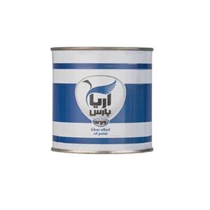 رنگ روغنی آبی نیسانی براق آریا پارس مدل GLASS کد 103 حجم 250 میلی لیتر