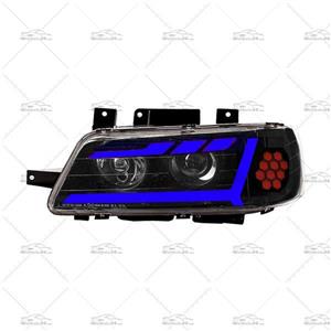 چراغ جلو اسپرت 405 SLX طرح آئودی Q5 آبی
