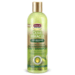 شامپو نرم کننده ضد خشکی موی فر معجزه زیتون آفریکن پراید African Pride Olive Miracle 2-in-1 Shampoo and Conditioner 355mL