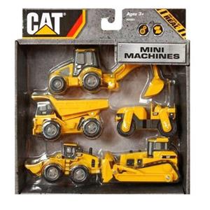 اسباب بازی ماشین راهسازی 5 عددی کاترپیلار caterpillar کد 34601 