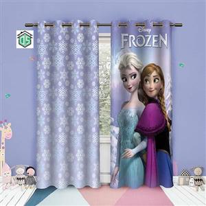 پرده اتاق کودک طرح فروزن کد NP006