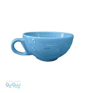 فنجان سرامیکی رنگی لاته خوری