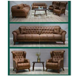 مبل راحتی چستر تخت خواب شو کد 001