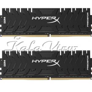 رم کامپیوتر کینگستون مدل HyperX Predator تک کاناله 4 گیگابایت فرکانس 3000 مگاهرتز