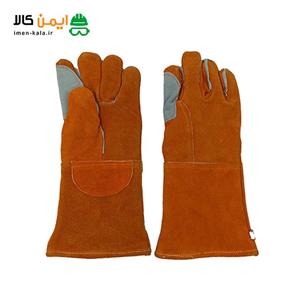 دستکش ایمنی جوشکاری مدل سیم دوز