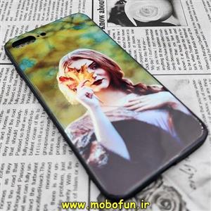 قاب گوشی iPhone 7 Plus - iPhone 8 Plus آیفون فانتزی برجسته طرح دخترونه کد 309