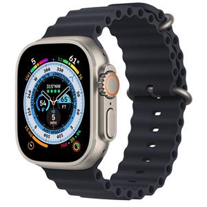 ساعت هوشمند اپل واچ اولترا بدنه تیتانیوم با بند اوشن Apple Watch Ultra 49mm Titanium Case Ocean