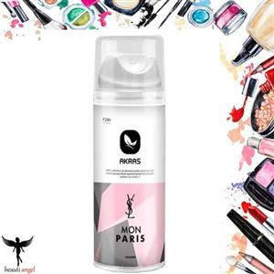 اسپری بدن زنانه آکراس مدل مونت پاریس حجم 200 میلی لیتر