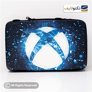 کیف ایکس باکس سری S مدل شعله آبی کد 6589
