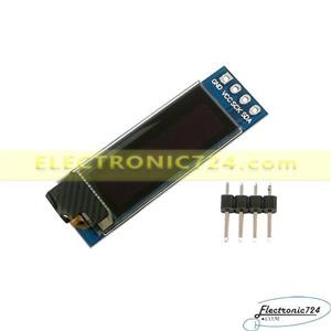 نمایشگر اولد OLED 128X32 آبی 0.91 اینچ I2C