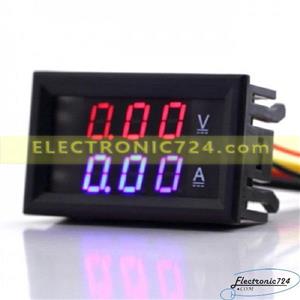 ولتمتر آمپرمتر 100V/10A 