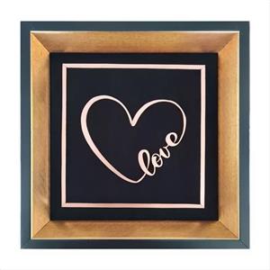 تابلو معرق مس طرح قلب و love مدل T024