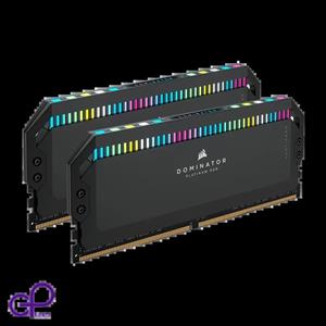 رم دسکتاپ DDR5 دو کاناله 6000 مگاهرتز CL36 کورسیر مدل Dominator Platinum RGB ظرفیت 32 گیگابایت