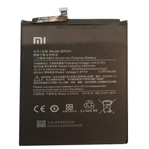 باتری موبایل مدل BN55 ظرفیت 4920 میلی آمپر ساعت مناسب برای گوشی موبایل شیائومی Redmi Note 9s