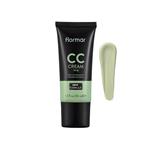 CC سی سی کرم سبز رنگ SPF 20 ضدالتهاب و قرمزی 35میل شماره 02 فلورمار Flormar