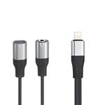 کابل تبدیل لایتنینگ به AUX / USB-C پرووان مدل PCA46 طول 0.15 متر