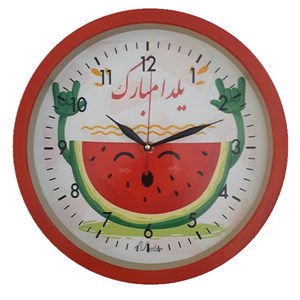 ساعت دیواری مدل یلدا کد 0802
