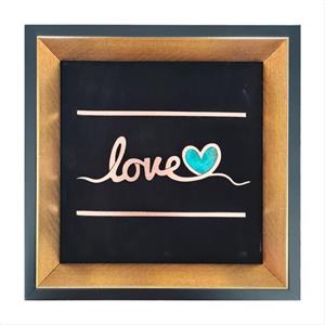 تابلو معرق مس طرح love مدل T023