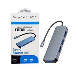 هاب 4 پورت USB-C مدل 9701