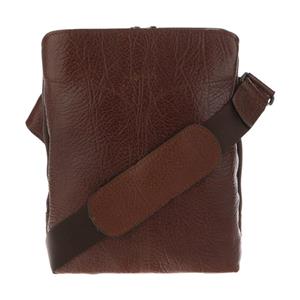 کیف رودوشی مردانه چرم کروکو مدل 400005205 Croco Leather Shoulder Bag For Men 