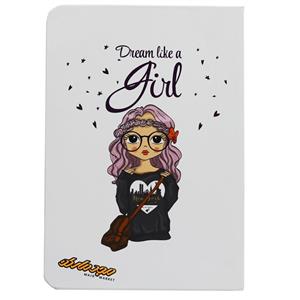 دفترچه یادداشت طرح girl دات نوت