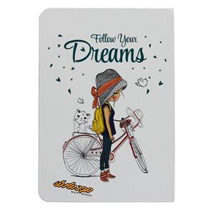 دفترچه یادداشت طرح bicycle دات نوت
