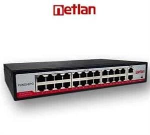 سوئیچ 24 پورت نتلن NETLAN F2402-EPG